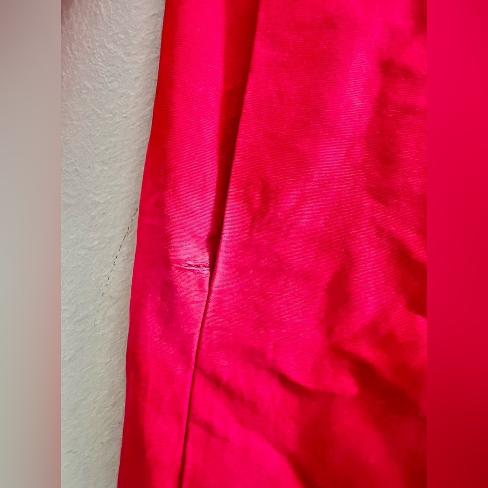 Kate Spade Dorothy Coat In Lollipop Red With Bow Jacket Size Small - Picture 5 of 7